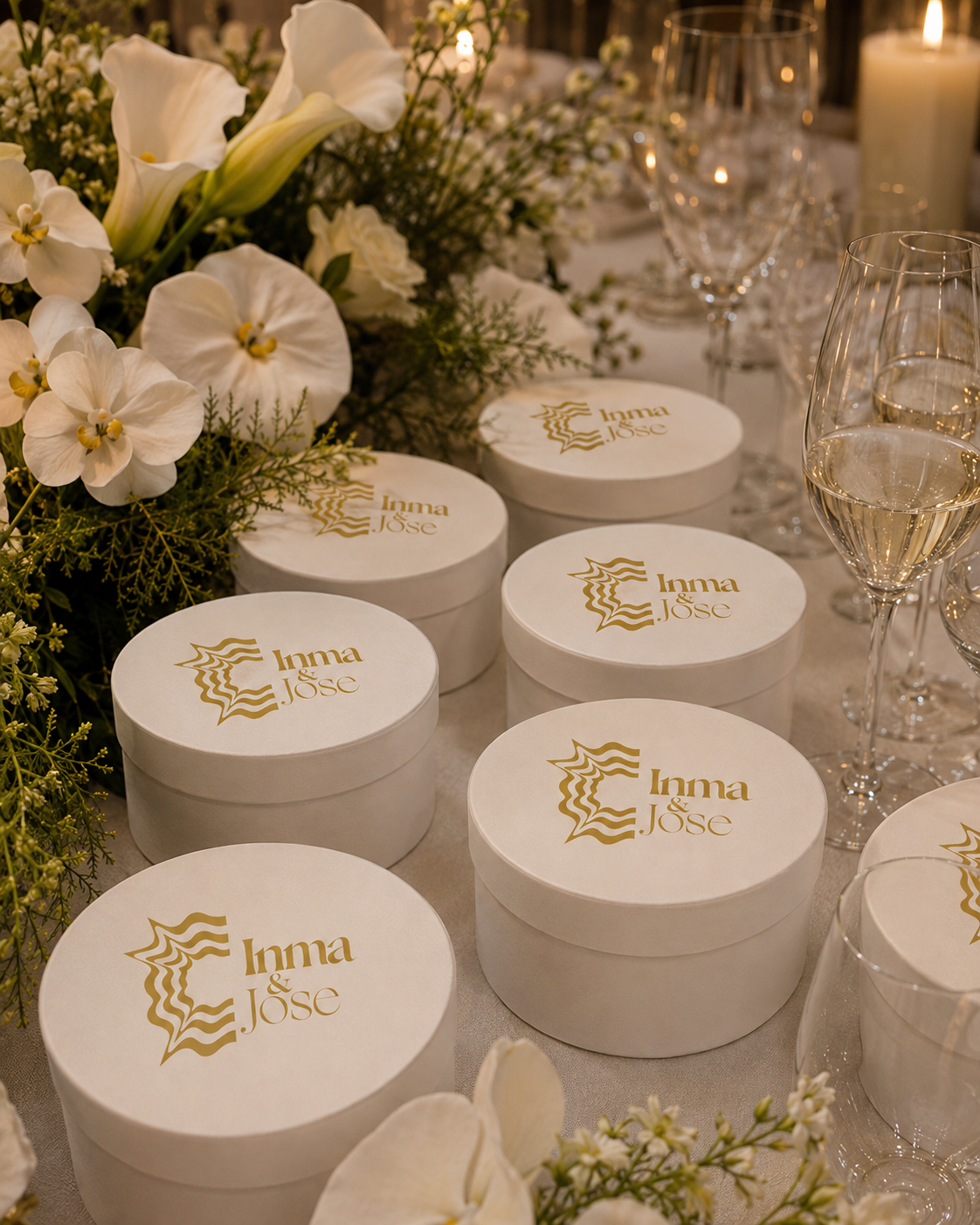 Emblema nupcial ejemplo